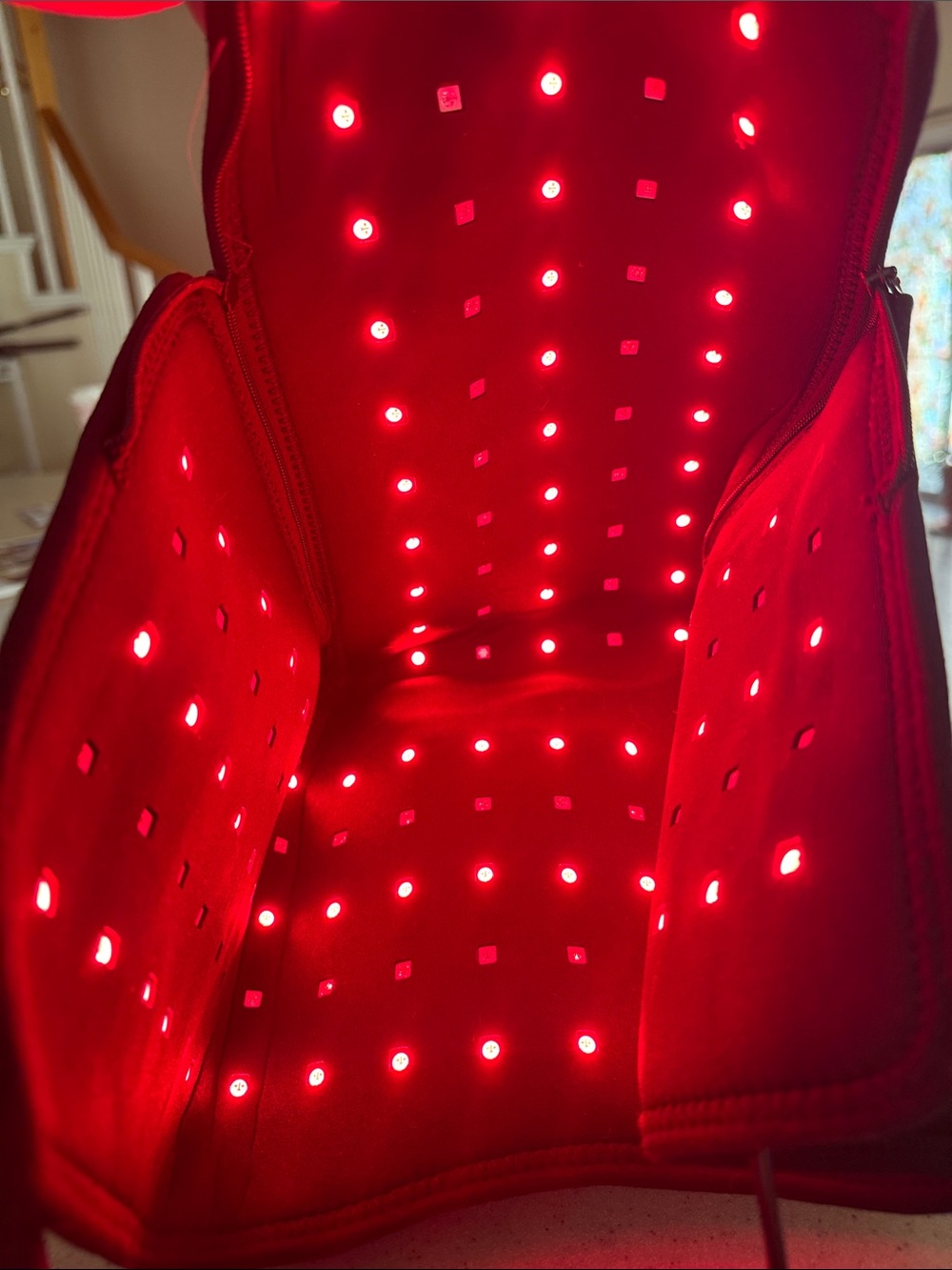 red light hair growth therapy cap